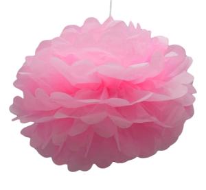 Pom pom, ljus rosa Doppresent