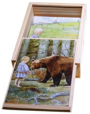 Elsa Beskow Vispussel 4 i 1 Doppresent