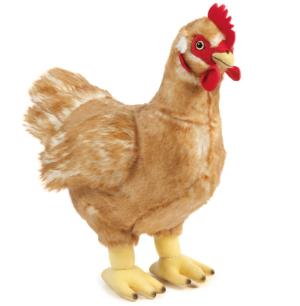 Höna (brun), 35cm - Keycraft