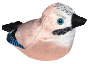 Nötskrika med fågelläte, 14cm - Wild Republic