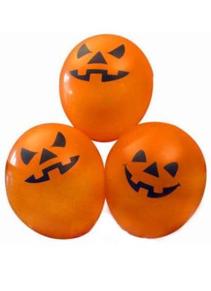 Halloweenballonger Pumpor, 6st