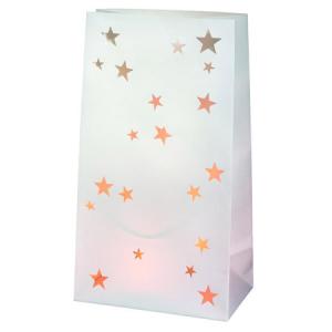 Papperslykta "Stars", 2-pack - Räder