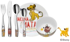 Lejonkungen barnset i 6 delar, Porslin - Disney