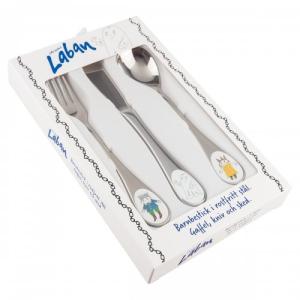 Bestickset, Spöket Laban, 3 delar Doppresent
