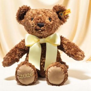 Cosy Year Bear 2026, 34cm - Steiff Doppresent