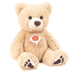 Teddybjörn med broderade tassar, 31cm (beige) - Teddy Hermann