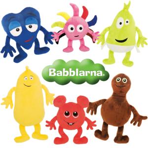 PAKET Babblarna Mjukisdjur - Teddykompaniet Doppresent